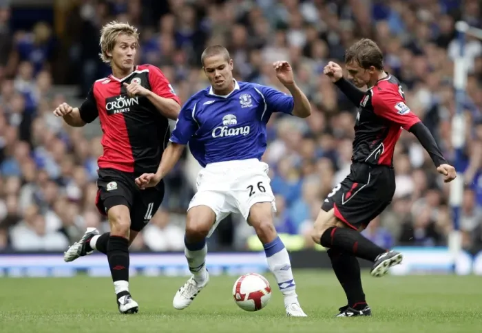 Framed Print : Football - Everton v Blackburn Rovers Barclays Premier Framed Print : Football - Everton v Blackburn Rovers Barclays Premier