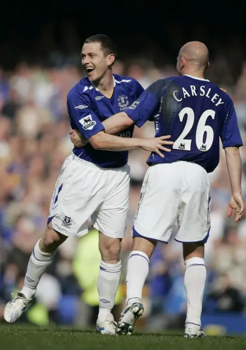 Framed Print : Football - Everton v Portsmouth FA Barclays Premiership - Goodison Park - 5 / 5 / 07 Evertons Gary Nays Framed Print : Football - Everton v Portsmouth FA Barclays Premiership - Goodison Park - 5 / 5 / 07 Evertons Gary Nays