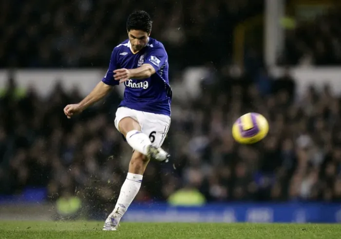 Framed Print : Football - Stock - 07 / 08 - 8 / 12 / 07 Mikel Arteta - Everton Mandatory Credit Framed Print : Football - Stock - 07 / 08 - 8 / 12 / 07 Mikel Arteta - Everton Mandatory Credit