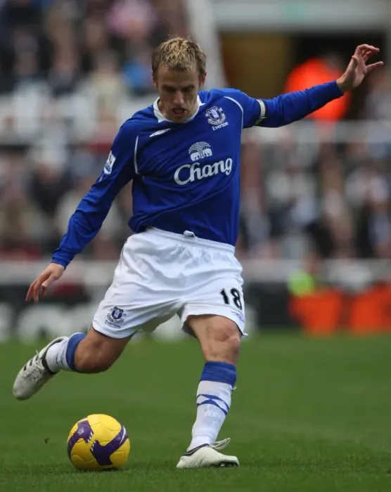 Framed Print : Football - Stock - 08 / 09 - 22 / 2 / 09 Phil Neville - Everton Mandatory Credit: Action Images / Lee Smith Framed Print : Football - Stock - 08 / 09 - 22 / 2 / 09 Phil Neville - Everton Mandatory Credit: Action Images / Lee Smith