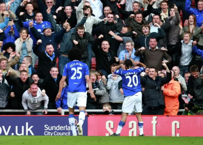 Framed Print : Football - Sunderland v Everton - Barclays Premier League - Stadium of Light - 08 / 09 - 3 / 5 / 09 Steven Pienaar (R) Framed Print : Football - Sunderland v Everton - Barclays Premier League - Stadium of Light - 08 / 09 - 3 / 5 / 09 Steven Pienaar (R)