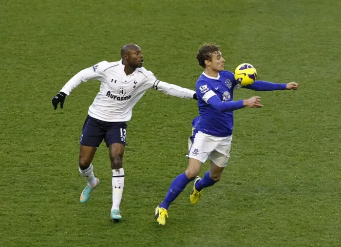 Framed Print : Gallas vs. Jelavic: A Battle at Goodison Park - Everton's Victory over Tottenham Hotspur (2-1) Framed Print : Gallas vs. Jelavic: A Battle at Goodison Park - Everton's Victory over Tottenham Hotspur (2-1)