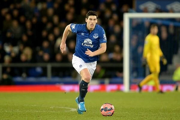 Gareth Barry Leads Everton in FA Cup Battle against West Ham United at Goodison Park