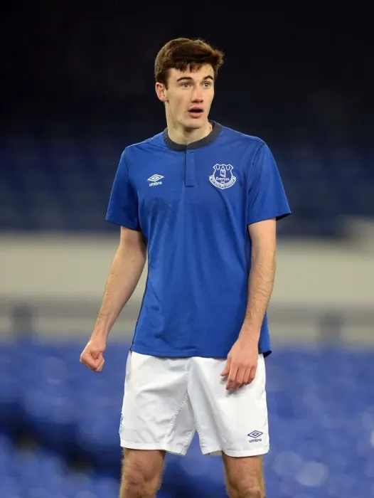 Framed Print : George Newell's Determination: Everton's FA Youth Cup Battle vs. Southampton at Goodison Park (Fourth Round)