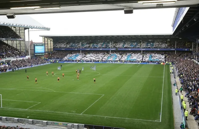 Framed Print : Goodison Park: Everton Football Club's Pre-Match Serenity Framed Print : Goodison Park: Everton Football Club's Pre-Match Serenity