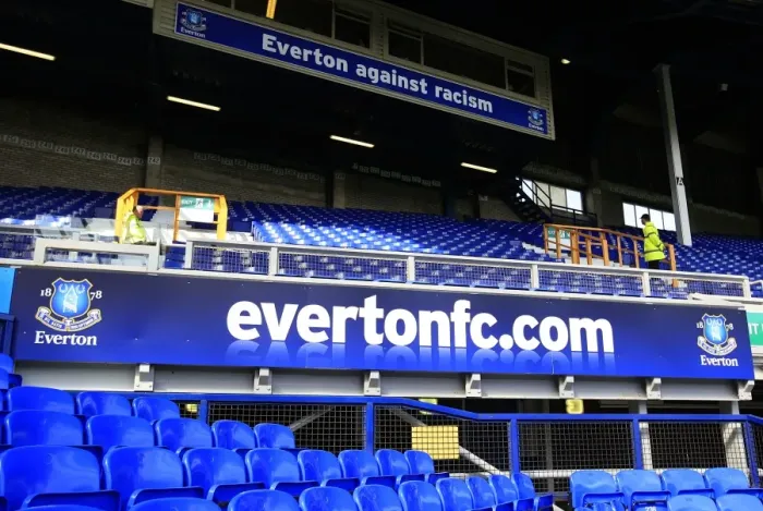 Framed Print : Goodison Park: A Sea of Passionate Everton FC Supporters Framed Print : Goodison Park: A Sea of Passionate Everton FC Supporters