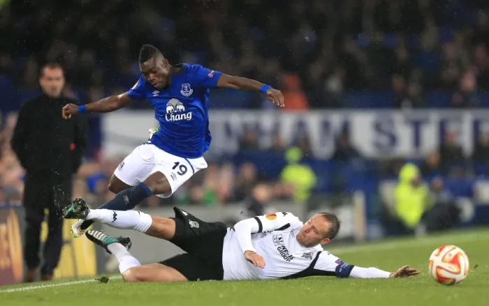 Framed Print : Granqvist vs Atsu: Intense Slide Tackle in Everton vs FK Krasnodar (UEFA Europa League - Group H) Framed Print : Granqvist vs Atsu: Intense Slide Tackle in Everton vs FK Krasnodar (UEFA Europa League - Group H)
