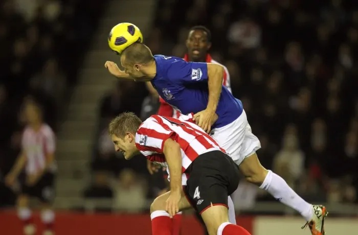 Framed Print : Heitinga's Game-Changing Moment: Everton Steals Victory from Sunderland at Stadium of Light (BPL 2010) Framed Print : Heitinga's Game-Changing Moment: Everton Steals Victory from Sunderland at Stadium of Light (BPL 2010)