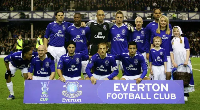 Framed Print : Intense Everton FC Line-up at Goodison Park: UEFA Cup Showdown Against SK Brann Bergen Framed Print : Intense Everton FC Line-up at Goodison Park: UEFA Cup Showdown Against SK Brann Bergen