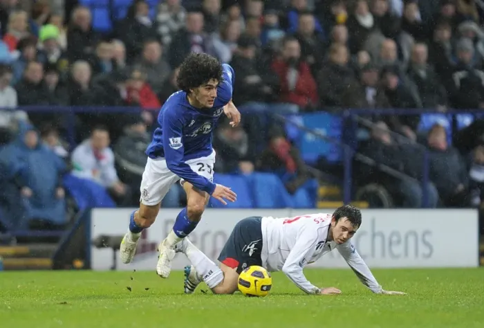 Framed Print : Intense Rivalry: Fellaini vs. Davies Battle at Reebok Stadium - Everton vs. Bolton Wanderers (BPL, 13 February 2011) Framed Print : Intense Rivalry: Fellaini vs. Davies Battle at Reebok Stadium - Everton vs. Bolton Wanderers (BPL, 13 February 2011)