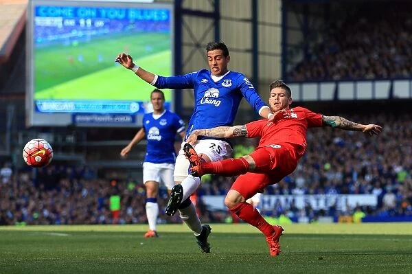 Intense Rivalry: Funes Mori vs. Moreno - Everton vs. Liverpool Football Showdown