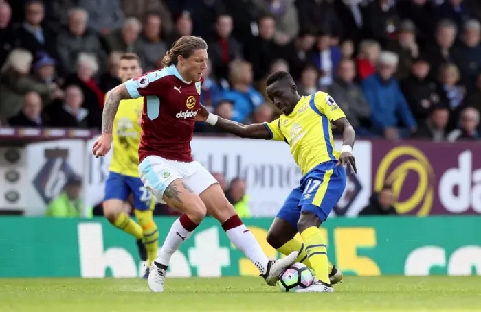 Framed Print : Intense Rivalry: Gueye vs Hendrick - Everton vs Burnley's Epic Battle for Supremacy Framed Print : Intense Rivalry: Gueye vs Hendrick - Everton vs Burnley's Epic Battle for Supremacy