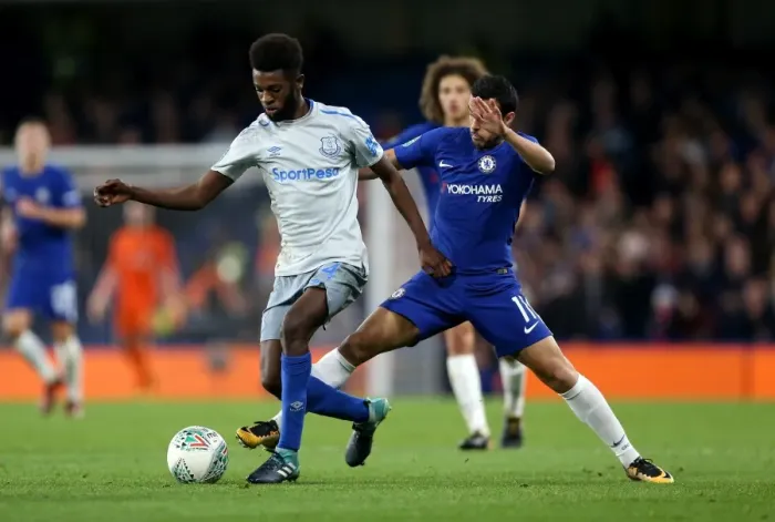 Framed Print : Intense Rivalry: Keane vs Pedro - Carabao Cup Fourth Round Clash at Stamford Bridge Framed Print : Intense Rivalry: Keane vs Pedro - Carabao Cup Fourth Round Clash at Stamford Bridge