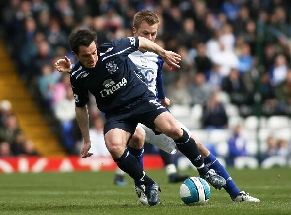Intense Rivalry: Leighton Baines vs Sebastian Larsson - Birmingham City vs Everton (Premier League, 07 / 08)