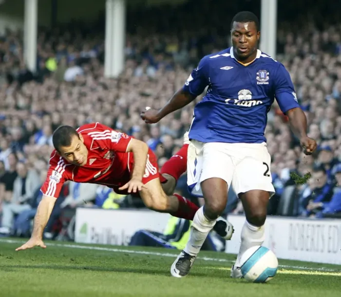Framed Print : The Intense Rivalry: Mascherano vs Yakubu - Everton vs Liverpool, Premier League 2007 Framed Print : The Intense Rivalry: Mascherano vs Yakubu - Everton vs Liverpool, Premier League 2007