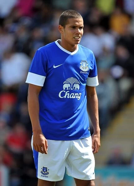 Jack Rodwell in Action: Everton's Pre-Season Victory over Morecambe at Globe Arena