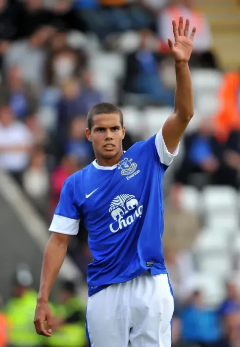 Framed Print : Jack Rodwell in Pre-Season Action: Everton vs Morecambe at Globe Arena Framed Print : Jack Rodwell in Pre-Season Action: Everton vs Morecambe at Globe Arena