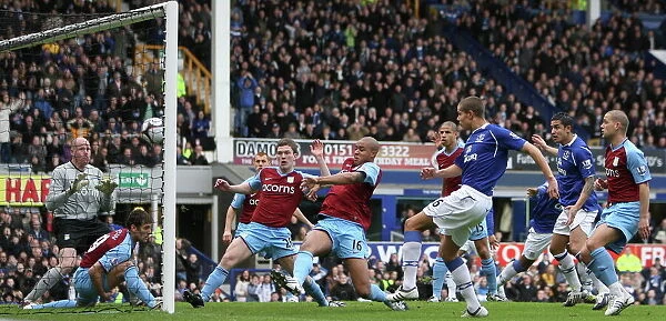 Jack Rodwell Scores the First Goal: Everton's FA Cup Fifth Round Victory over Aston Villa (February 15, 2009)
