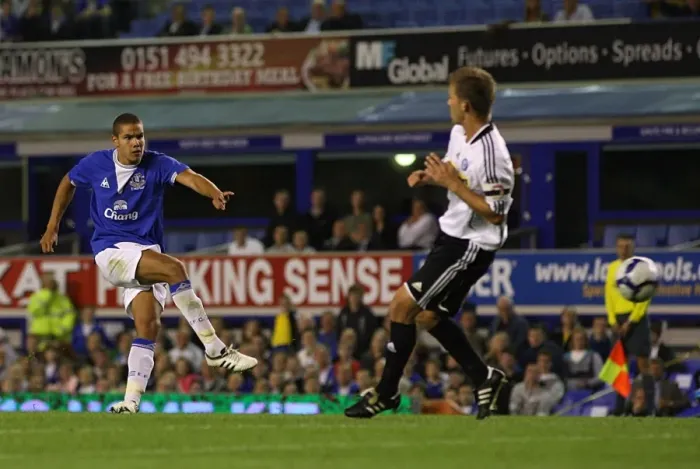 Framed Print : Jack Rodwell's Third Goal: Everton's Europa League Triumph Over SK Sigma Olomouc (First Leg) Framed Print : Jack Rodwell's Third Goal: Everton's Europa League Triumph Over SK Sigma Olomouc (First Leg)