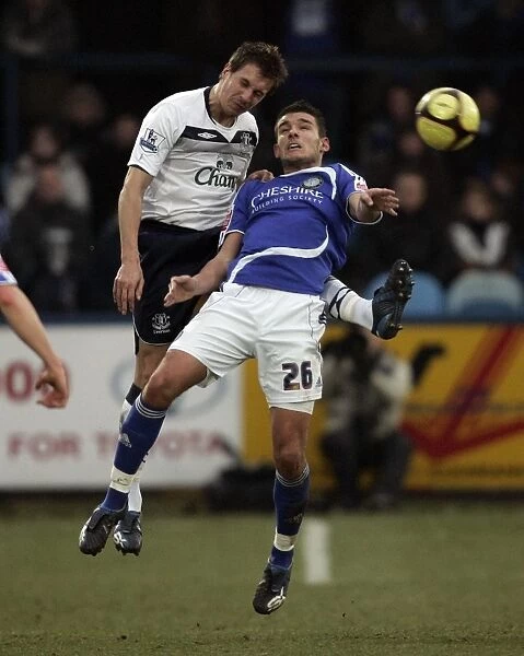 Jagielka vs. Evans: Everton's FA Cup Battle at Macclesfield Town (3 / 1 / 09)