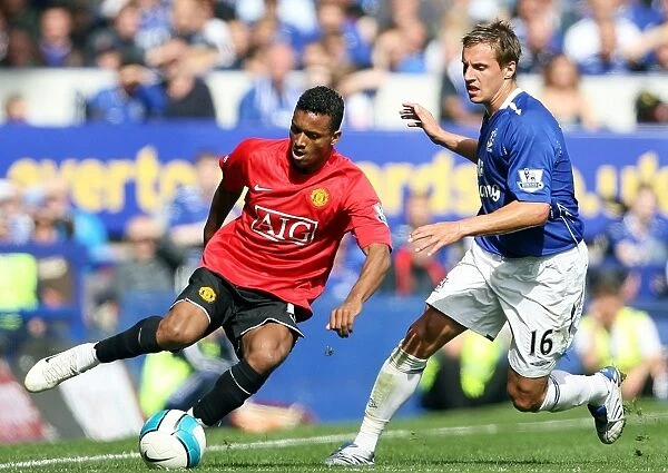 Jagielka vs Nani: Everton vs Manchester United - Barclays Premier League Clash at Goodison Park (September 15, 2007)