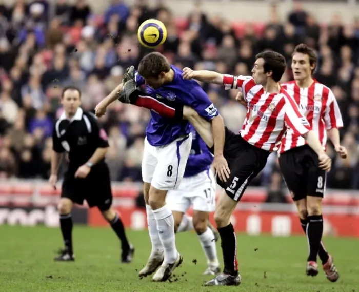 Framed Print : James Beattie: Triumphing Over Early Challenges at Everton Football Club Framed Print : James Beattie: Triumphing Over Early Challenges at Everton Football Club