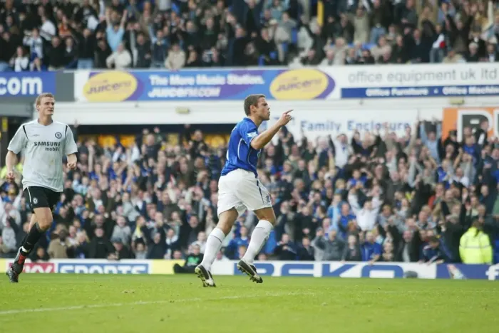 Framed Print : James Beattie's Euphoric Moment: Scoring the Penalty for Everton FC Framed Print : James Beattie's Euphoric Moment: Scoring the Penalty for Everton FC