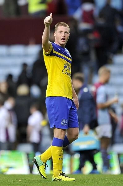 James McCarthy's Triumphant Moment: Everton's 2-0 Victory Over Aston Villa (October 26, 2013)