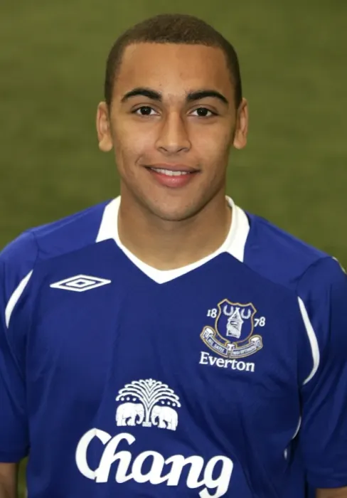 Framed Print : James Vaughan with Everton FC at Goodison Park, 2008-09 Season Framed Print : James Vaughan with Everton FC at Goodison Park, 2008-09 Season