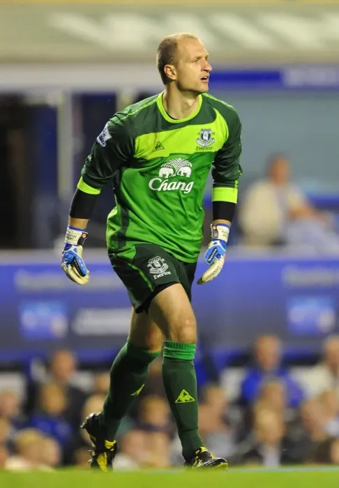 Framed Print : Jan Mucha's Heroic Saves: Everton vs Huddersfield Town in Carling Cup (2010) Framed Print : Jan Mucha's Heroic Saves: Everton vs Huddersfield Town in Carling Cup (2010)