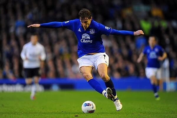 Jelavic in Action: Everton vs. Tottenham Hotspur, Barclays Premier League, Goodison Park (10 March 2012)