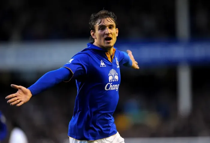 Framed Print : Jelavic Strikes First: Everton's Opener Against Tottenham Hotspur (10 March 2012, Goodison Park) Framed Print : Jelavic Strikes First: Everton's Opener Against Tottenham Hotspur (10 March 2012, Goodison Park)