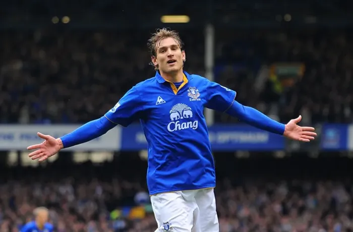 Framed Print : Jelavic's Brace: Everton's Victory Over Fulham (28 April 2012) Framed Print : Jelavic's Brace: Everton's Victory Over Fulham (28 April 2012)