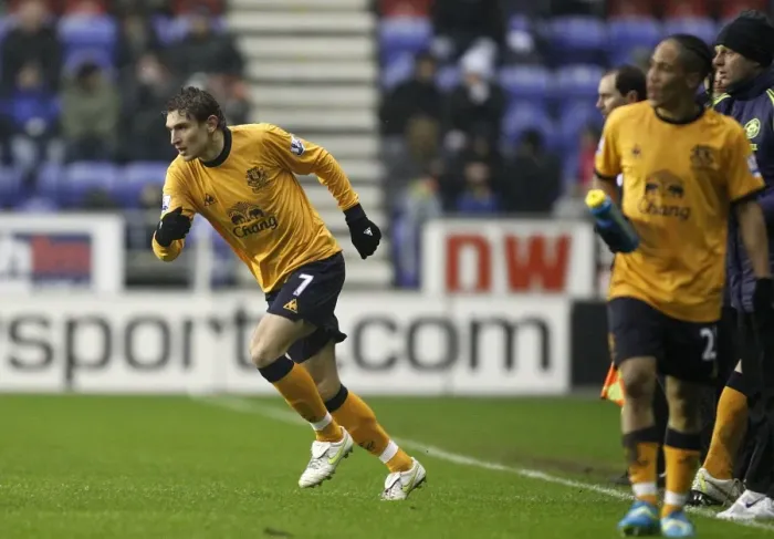 Framed Print : Jelavic's Premier League Debut: Everton's Substitution Against Wigan Athletic (04 February 2012) Framed Print : Jelavic's Premier League Debut: Everton's Substitution Against Wigan Athletic (04 February 2012)