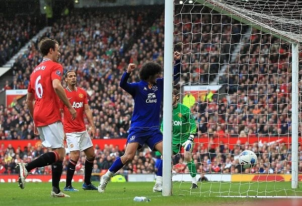 Jelavic's Stunner: Everton's Thrilling Opener Against Manchester United (April 2012, Old Trafford)