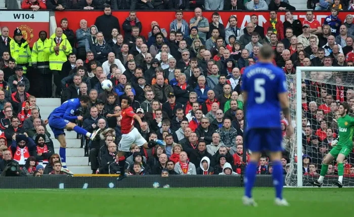 Framed Print : Jelavic's Stunner: Thrilling Opener for Everton at Old Trafford (April 2012 vs Manchester United) Framed Print : Jelavic's Stunner: Thrilling Opener for Everton at Old Trafford (April 2012 vs Manchester United)