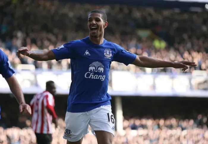 Framed Print : Jermaine Beckford's Brace: Everton's Dominance Over Sunderland in 2011 Premier League Framed Print : Jermaine Beckford's Brace: Everton's Dominance Over Sunderland in 2011 Premier League