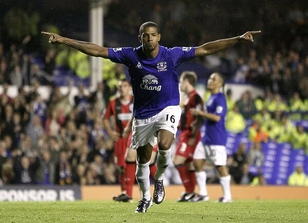 Jermaine Beckford's Penalty Secures Everton's Carling Cup Victory over Huddersfield Town (25 August 2010)