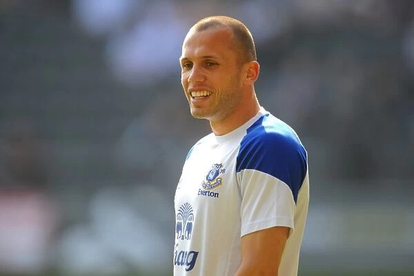 John Heitinga Faces Off Against Swansea City at Liberty Stadium during Everton's Barclays Premier League Clash (24 March 2012)