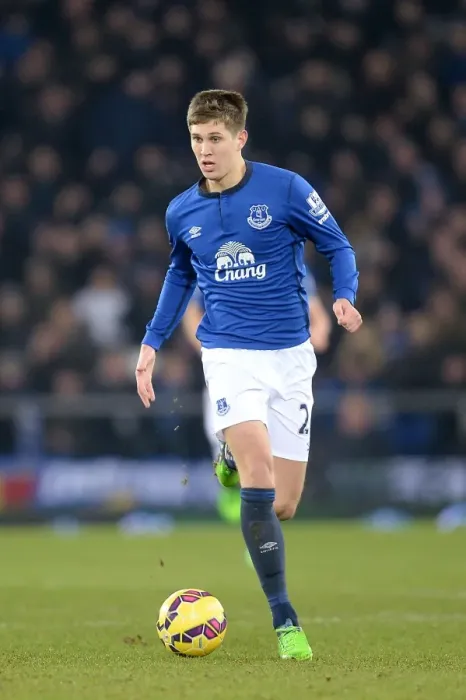 Framed Print : John Stones in Action: Everton vs. West Bromwich Albion, Premier League - Goodison Park Framed Print : John Stones in Action: Everton vs. West Bromwich Albion, Premier League - Goodison Park