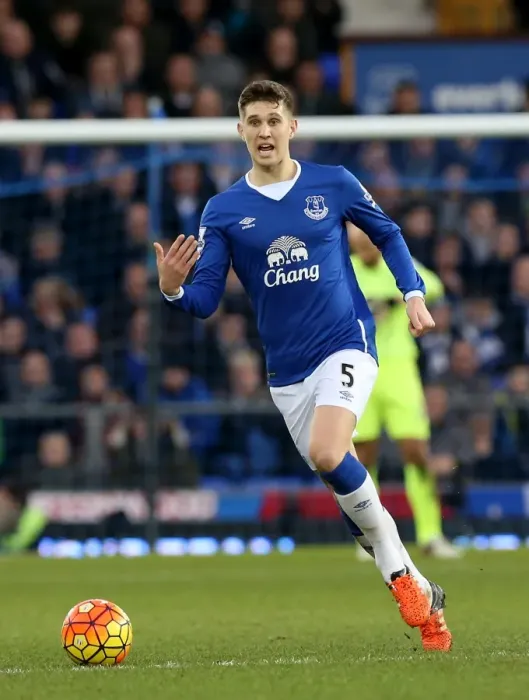 Framed Print : John Stones in Action: Everton vs Swansea City, Premier League - Goodison Park Framed Print : John Stones in Action: Everton vs Swansea City, Premier League - Goodison Park