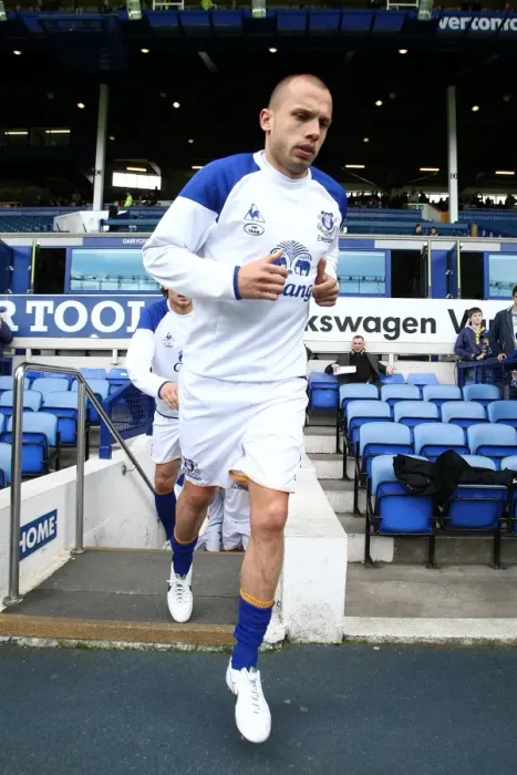 Framed Print : Johnny Heitinga's Premier League Preparation: Everton vs. Newcastle United at Goodison Park (13 May 2012)