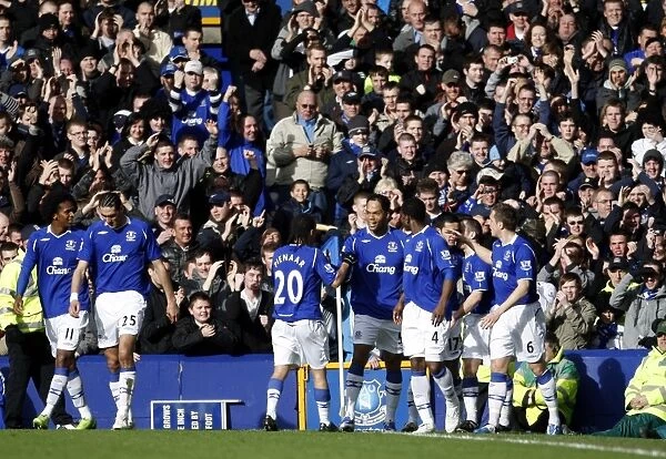 Joleon Lescott Scores the Decisive Goal: Everton's Victory over Stoke City in the 08 / 09 Barclays Premier League