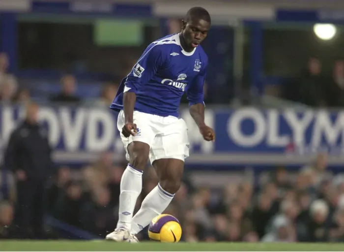 Framed Print : Joseph Yobo in Action: Everton Football Club, 2006-2011 Framed Print : Joseph Yobo in Action: Everton Football Club, 2006-2011