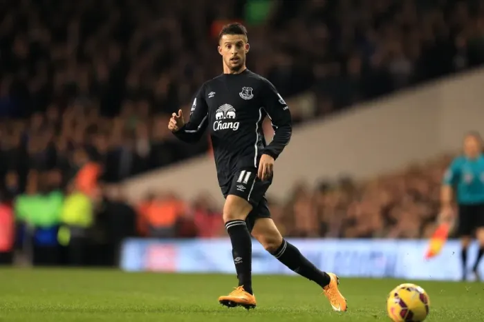 Framed Print : Kevin Mirallas in Action: Everton vs. Tottenham Hotspur, Premier League - White Hart Lane Framed Print : Kevin Mirallas in Action: Everton vs. Tottenham Hotspur, Premier League - White Hart Lane