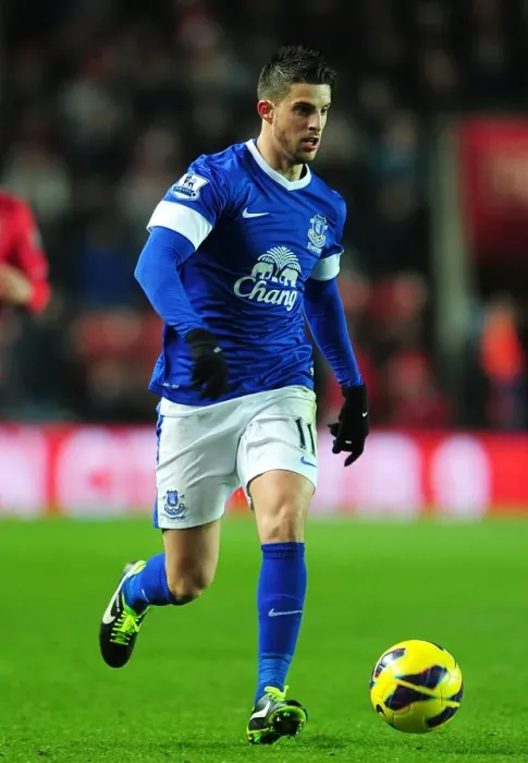 Framed Print : Kevin Mirallas Leadership: Everton's Defensive Stalemate at St. Mary's (0-0 vs. Southampton, 21-01-2013) Framed Print : Kevin Mirallas Leadership: Everton's Defensive Stalemate at St. Mary's (0-0 vs. Southampton, 21-01-2013)