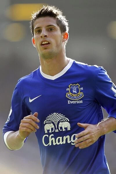 Kevin Mirallas Scores the Third Goal in Everton's 3-1 Victory over Southampton at Goodison Park (BPL 2012)