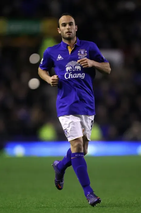 Framed Print : Landon Donovan in Action: Everton FC vs Bolton Wanderers (04 January 2012) Framed Print : Landon Donovan in Action: Everton FC vs Bolton Wanderers (04 January 2012)