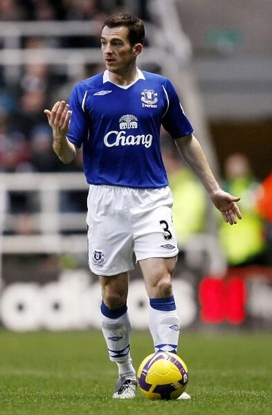 Leighton Baines in Action: Everton Football Club, 08 / 09 Season