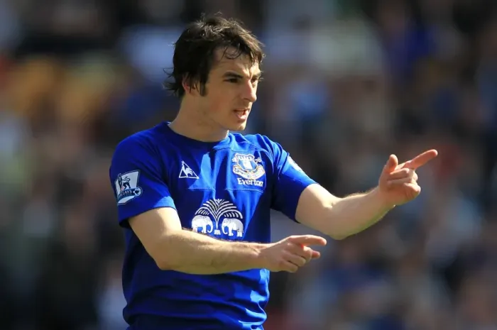 Framed Print : Leighton Baines in Action: Everton vs. Wolverhampton Wanderers, Barclays Premier League (April 2011) Framed Print : Leighton Baines in Action: Everton vs. Wolverhampton Wanderers, Barclays Premier League (April 2011)